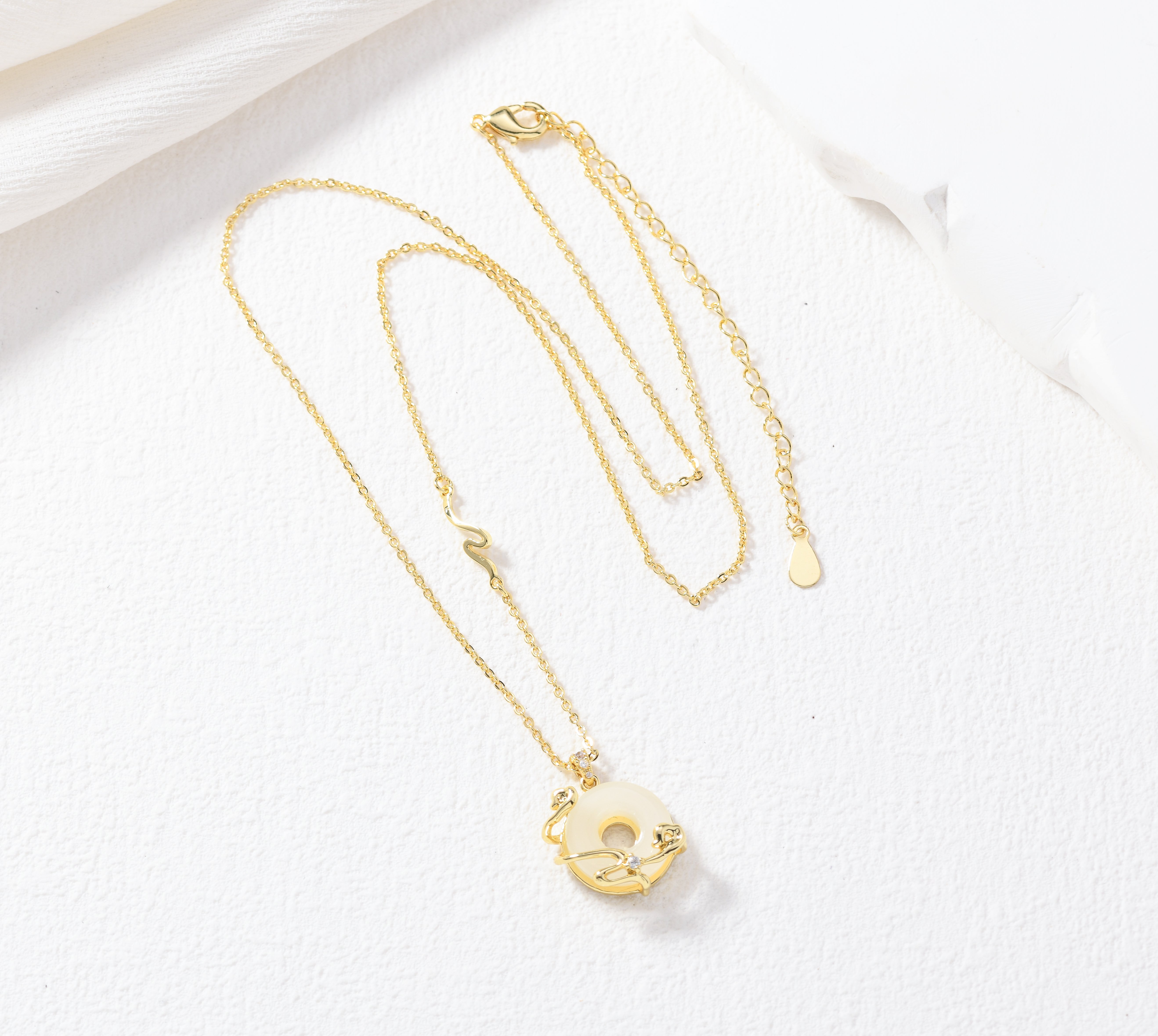 Imitation Jade Necklace