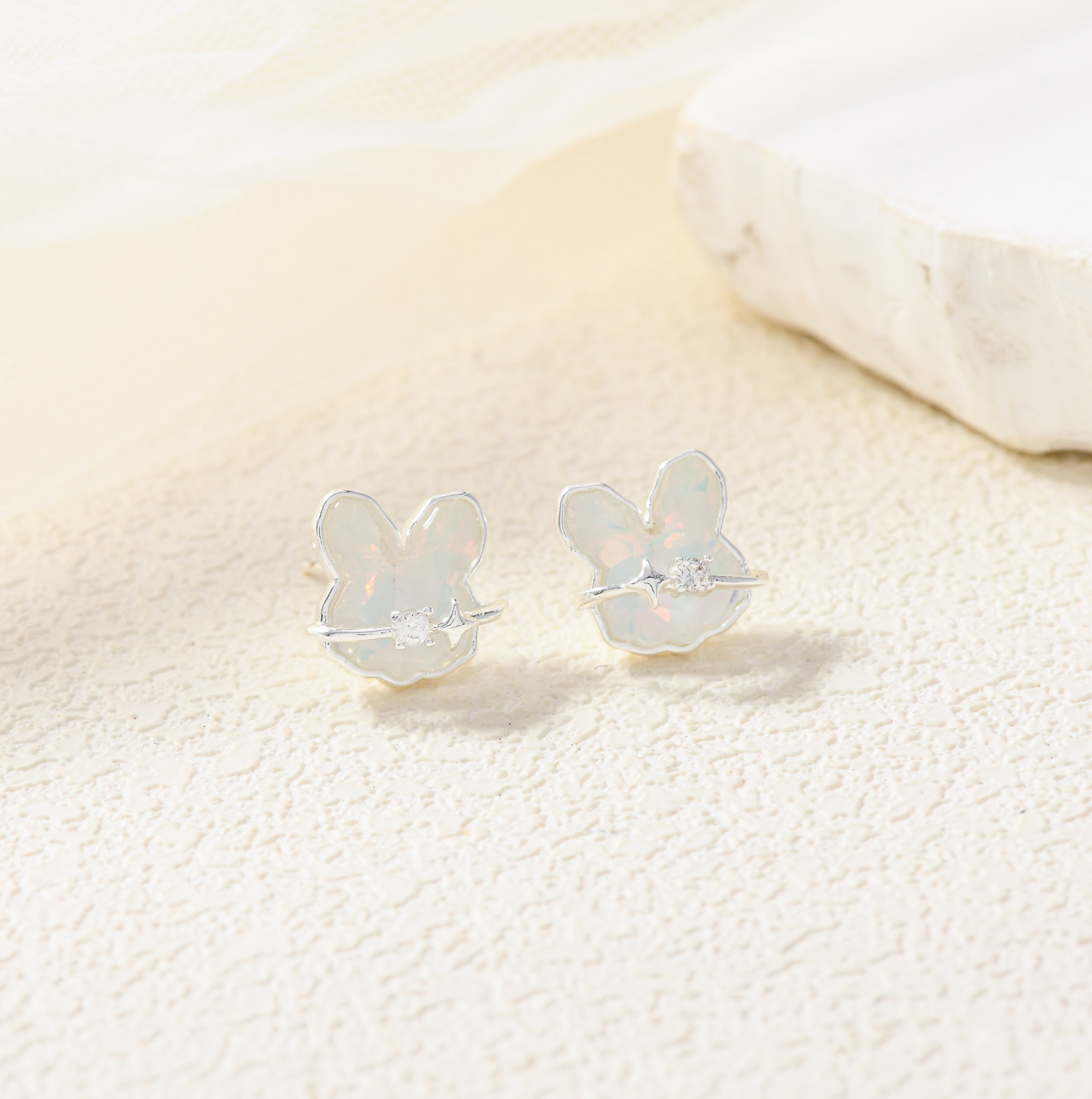 Space Bunny Studs