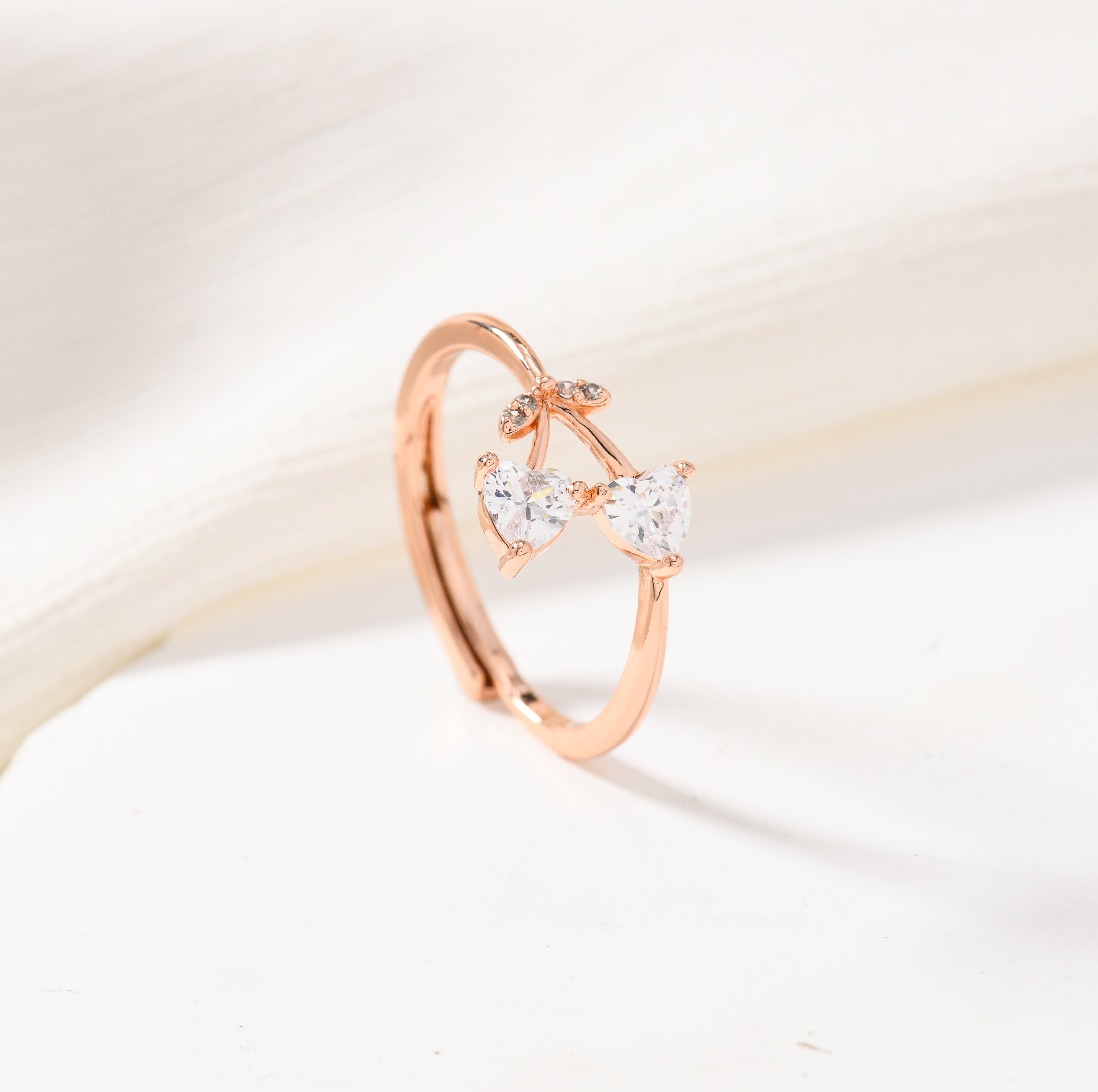 Twin Cherries Ring