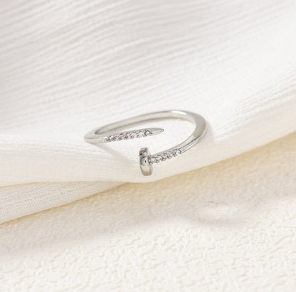 Twisted Nail Ring