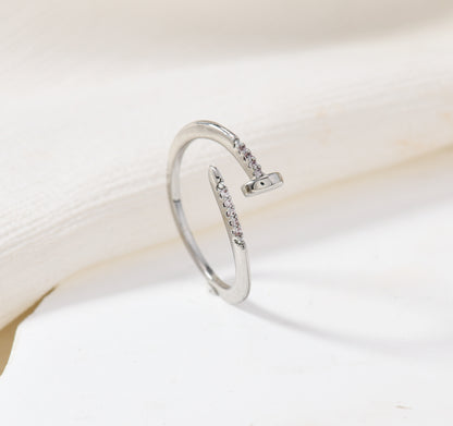 Twisted Nail Ring