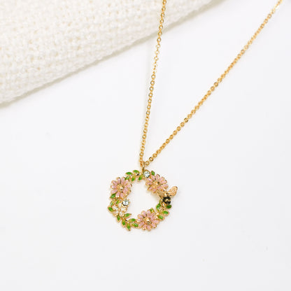 Bountiful Wreath Necklace