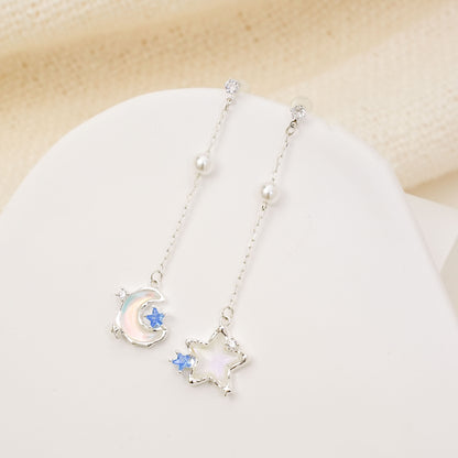 Vega and Altair Drop Earrings