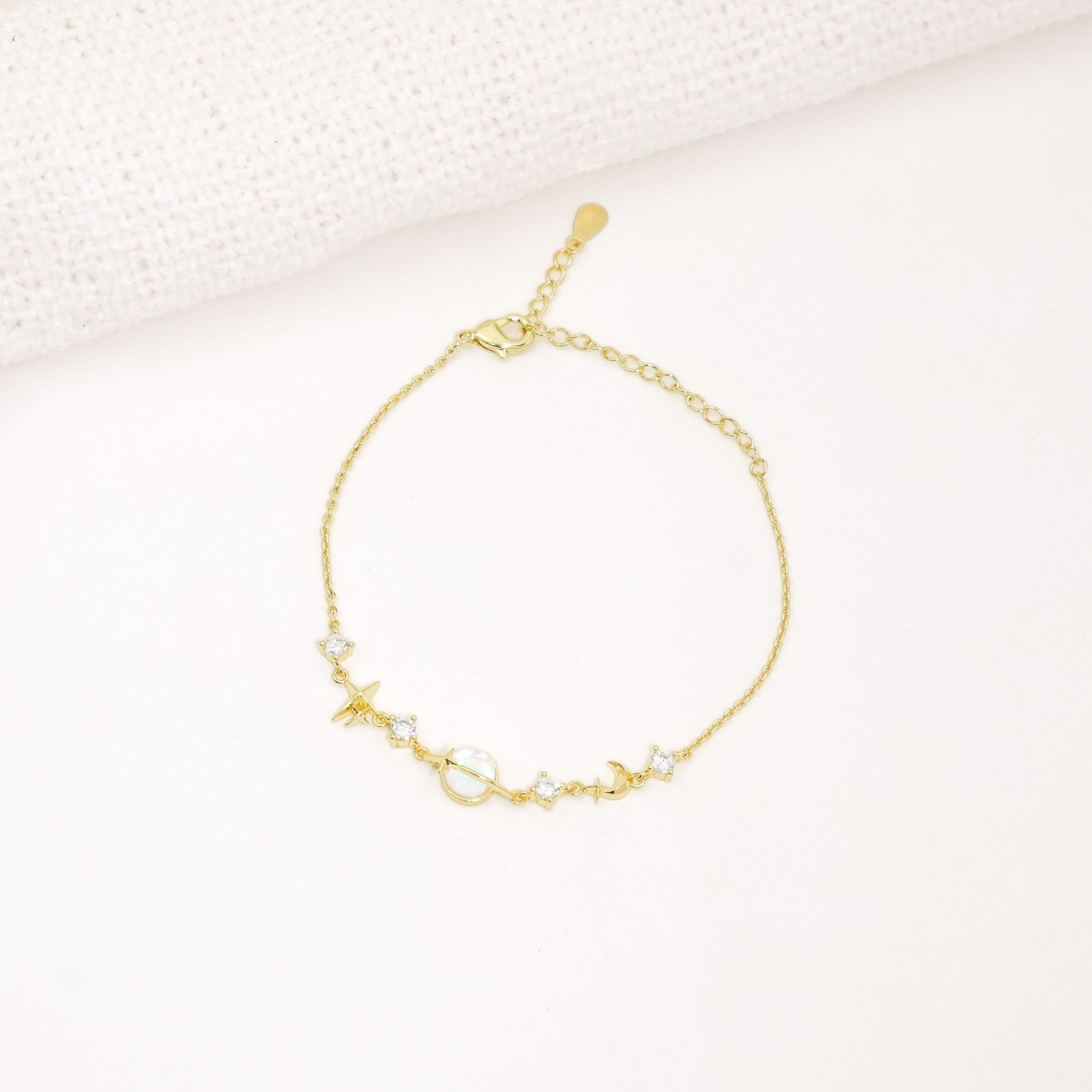 Golden Orbit Bracelet