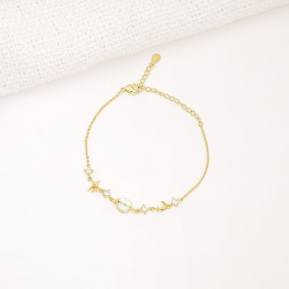 Golden Orbit Bracelet