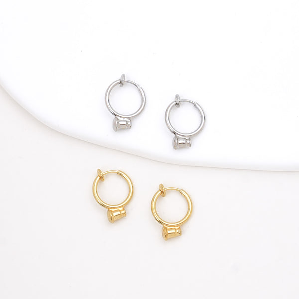 ぴ*ろ様 CTHY HIGH-END JEWELRY CLIP Clip-on Post Converters – peachade I cute jewelry for all aesthetics