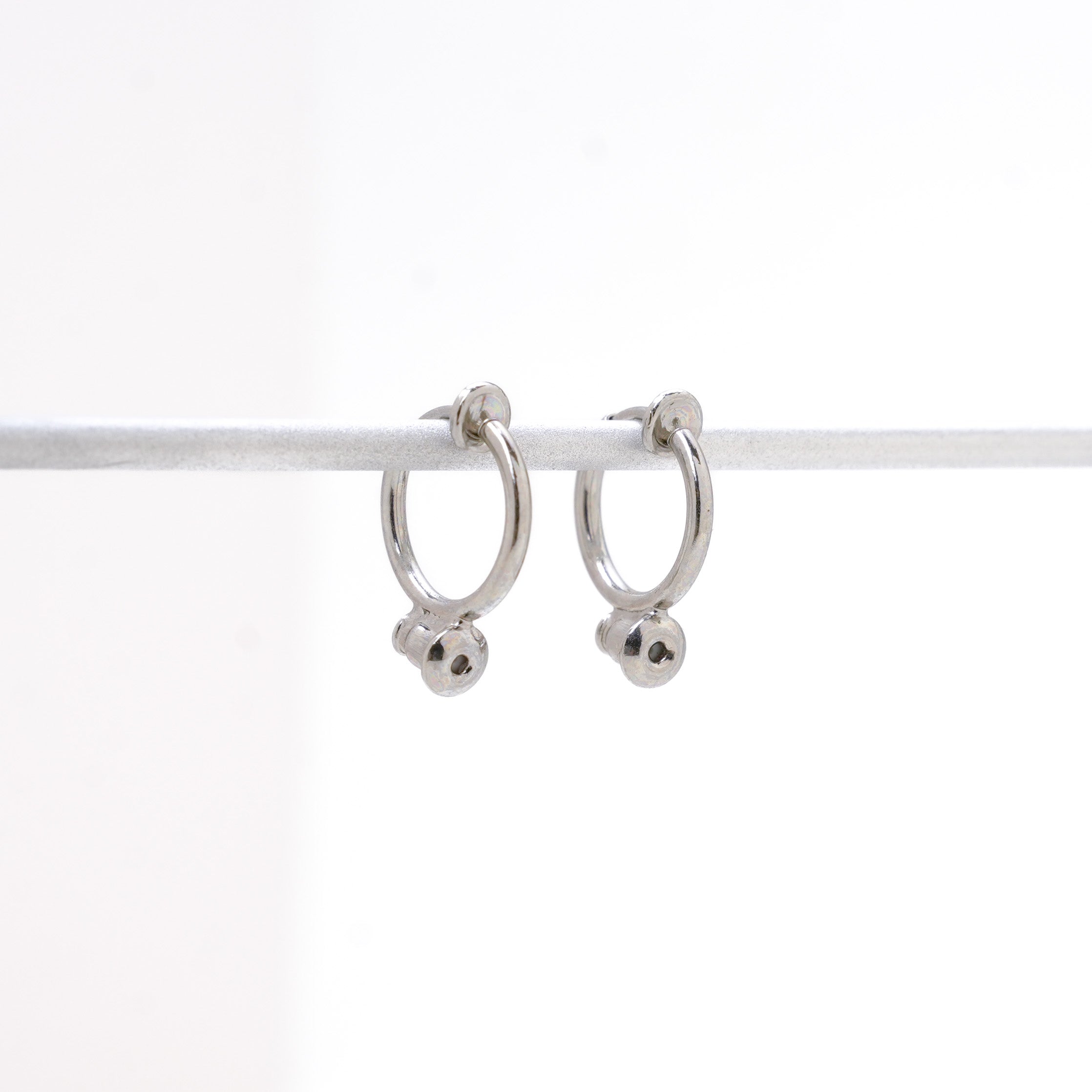 Silver Clip-on Post Converters – peachade I cute jewelry for all