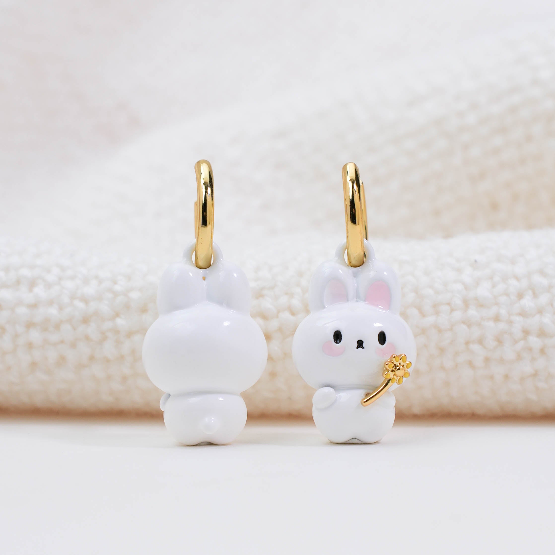Petalhop Bunny Earrings