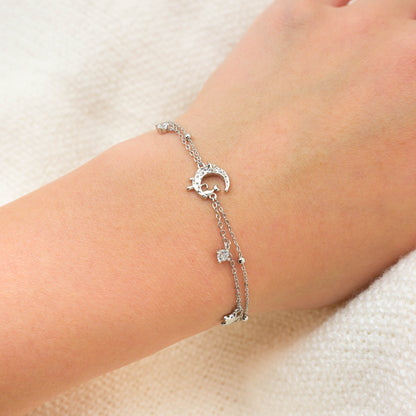 Glimmering Moon Bracelet