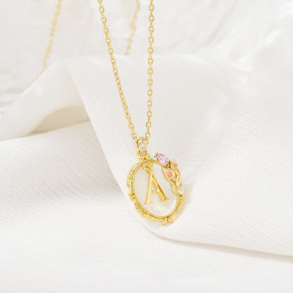 Bloom Letter Necklace