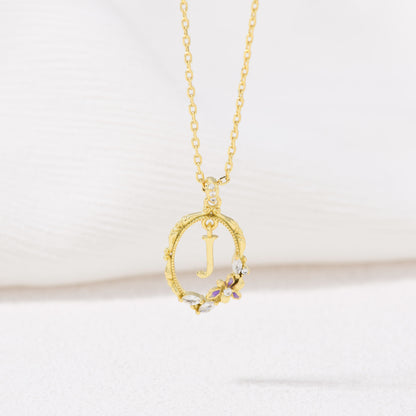 Bloom Letter Necklace