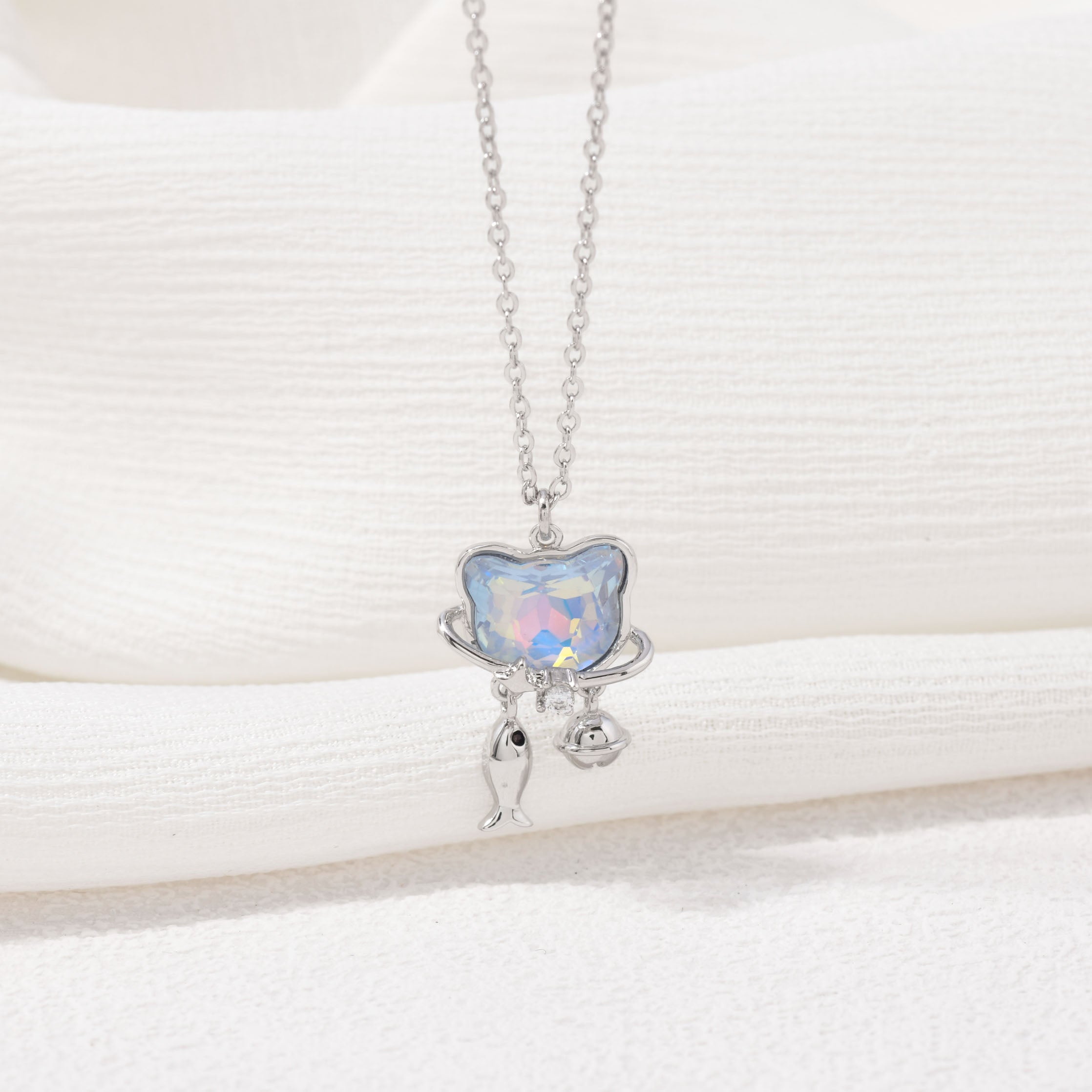 Catstronaut Necklace