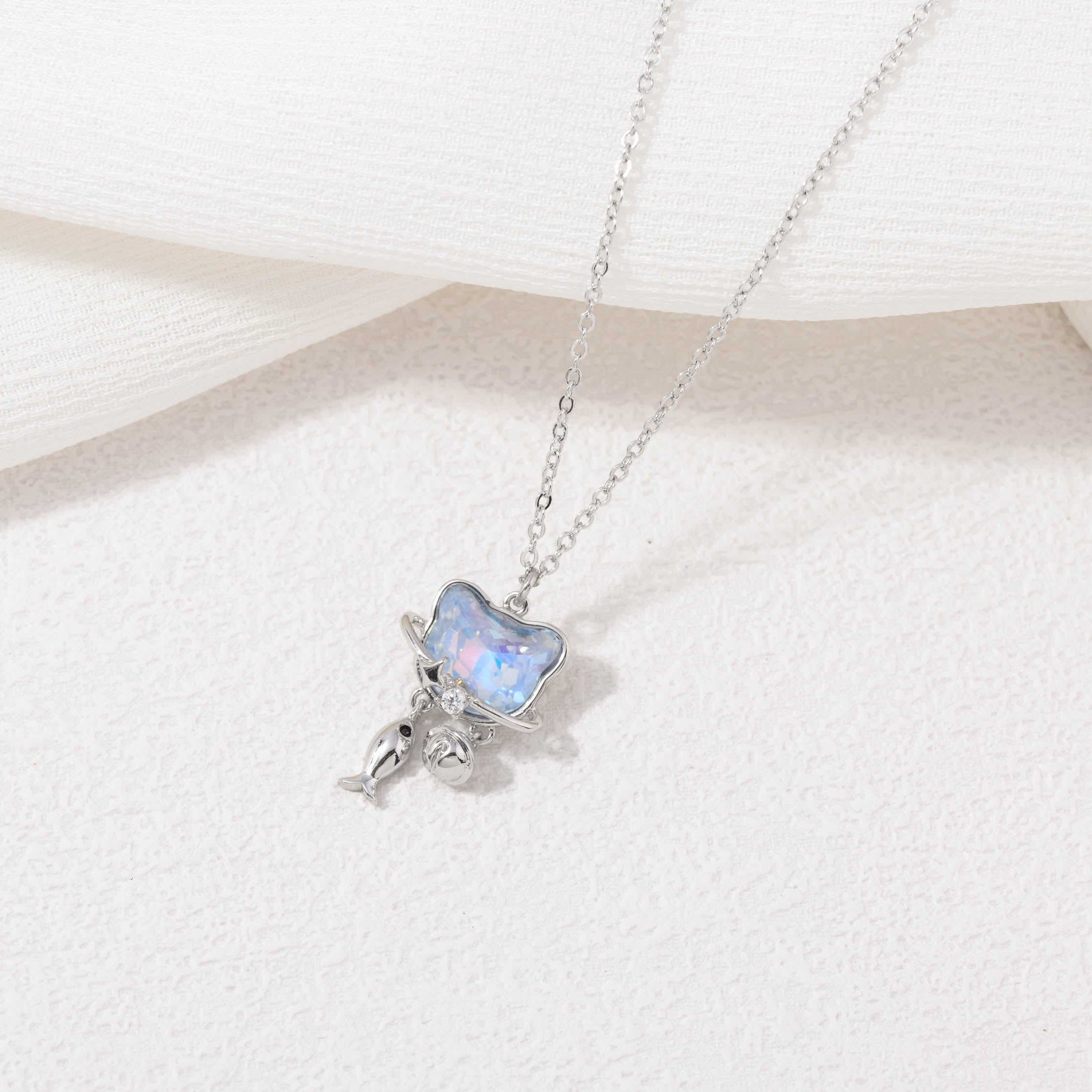 Catstronaut Necklace