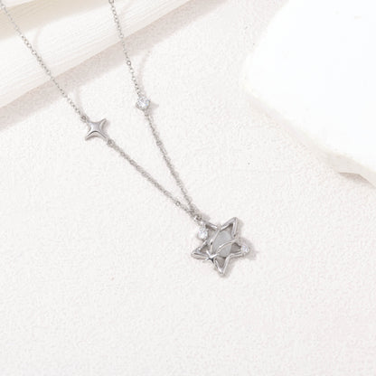 Silver Starlight Necklace