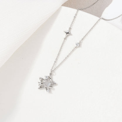 Silver Starlight Necklace