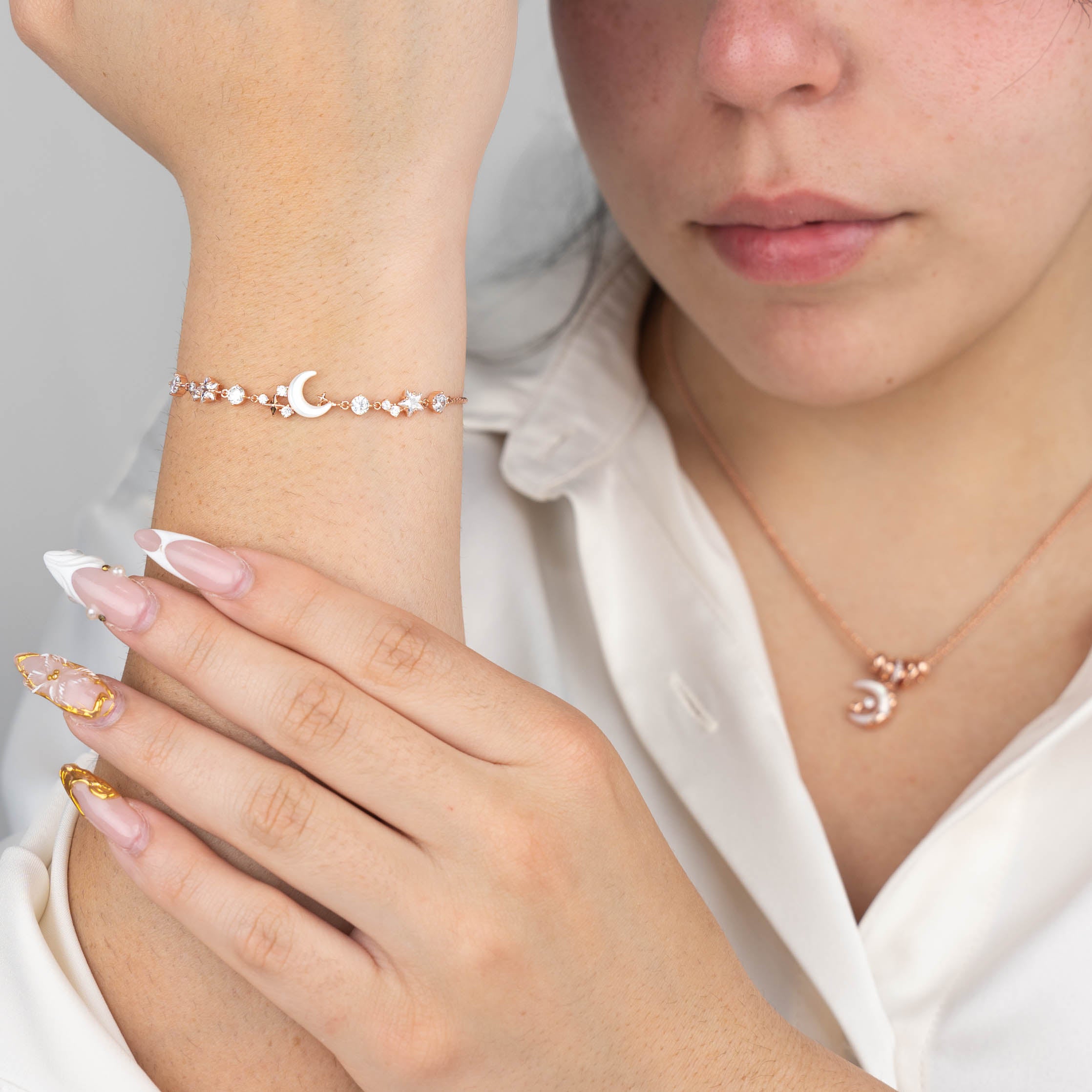Blush Moon Bracelet