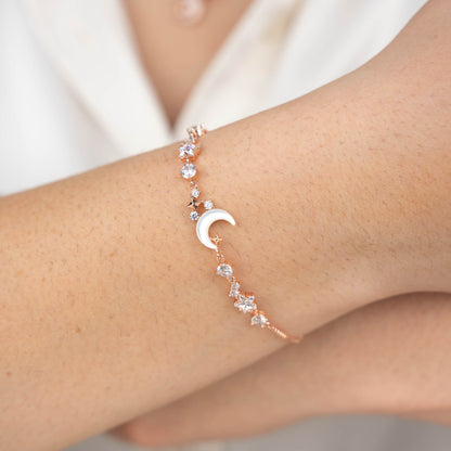 Blush Moon Bracelet