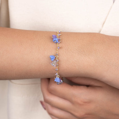 Purple Tulip Bracelet