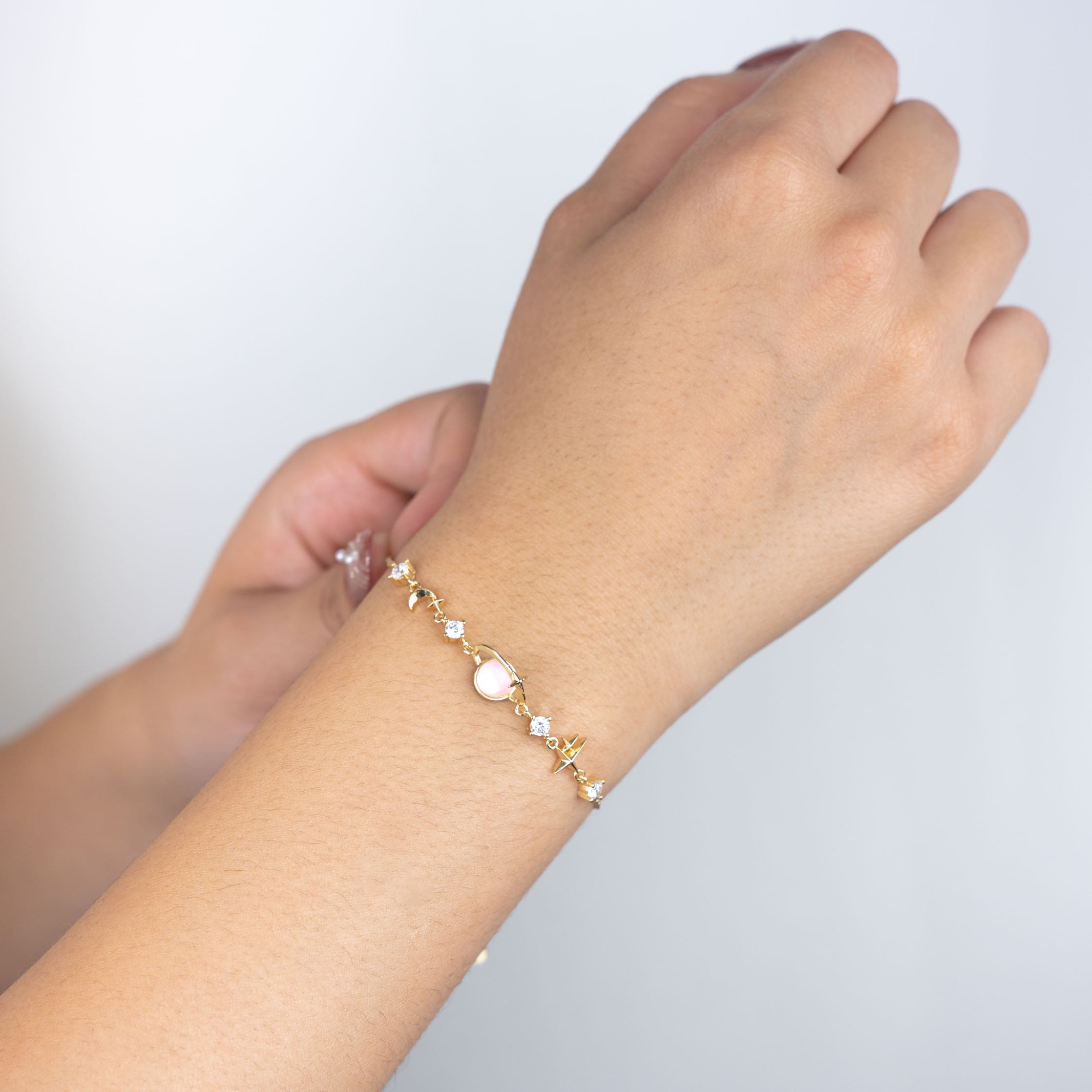 Golden Orbit Bracelet