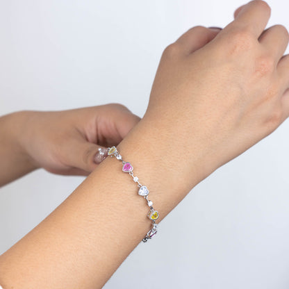 Candy Hearts Bracelet
