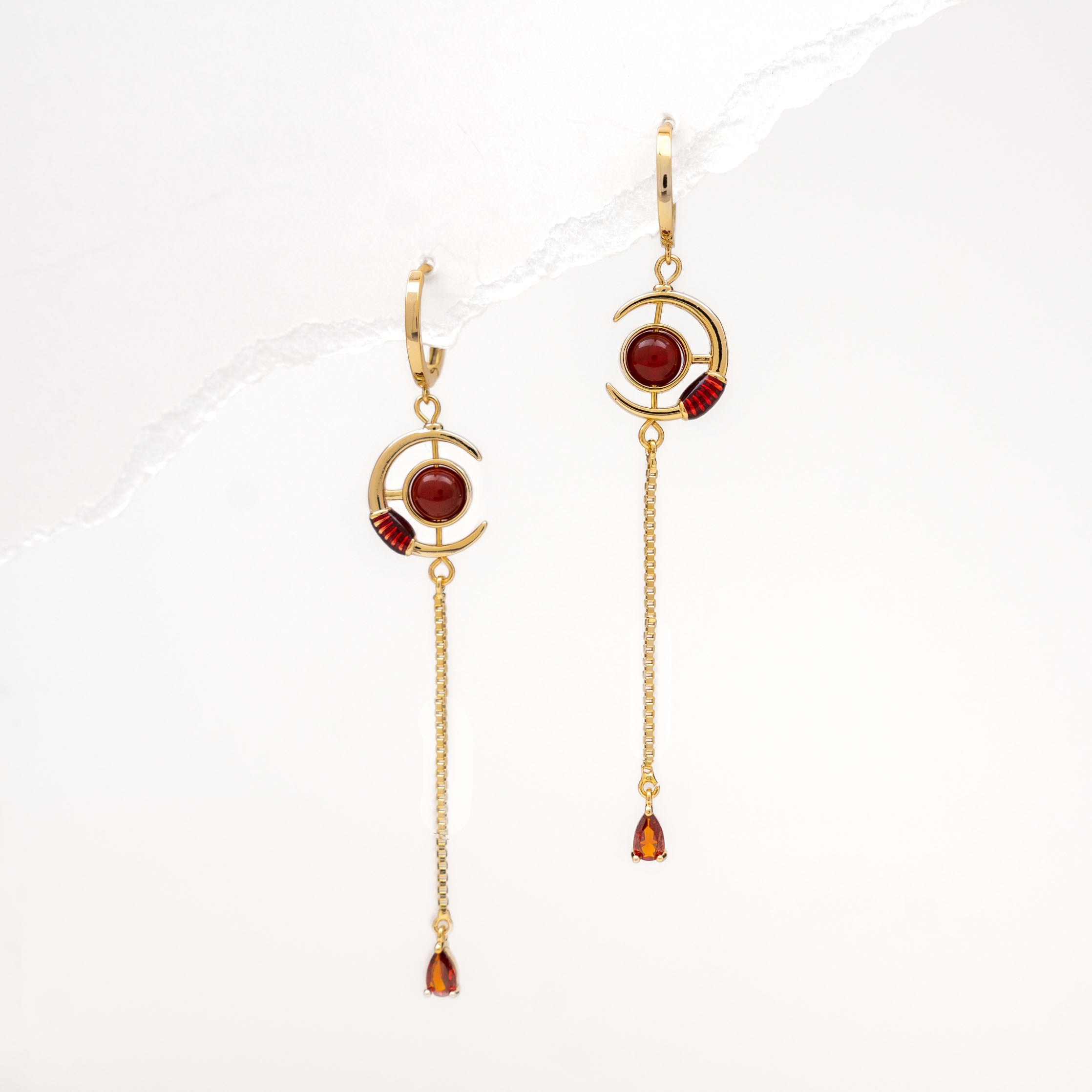 Ancient Elf Staff Earrings