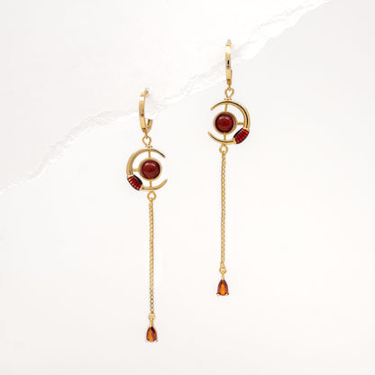 Ancient Elf Staff Earrings