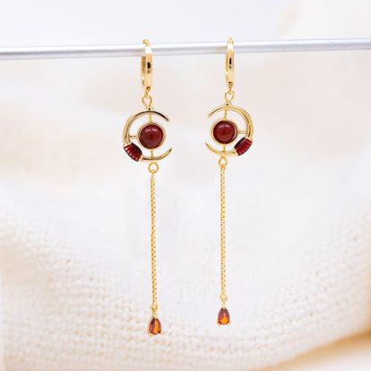 Ancient Elf Staff Earrings