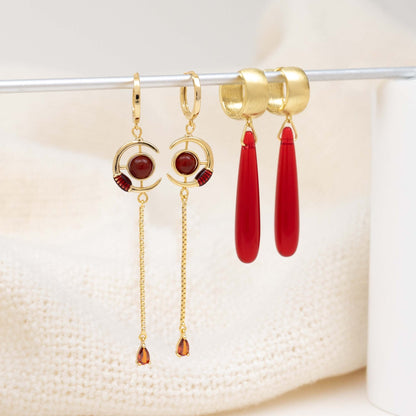 Ancient Elf Staff Earrings