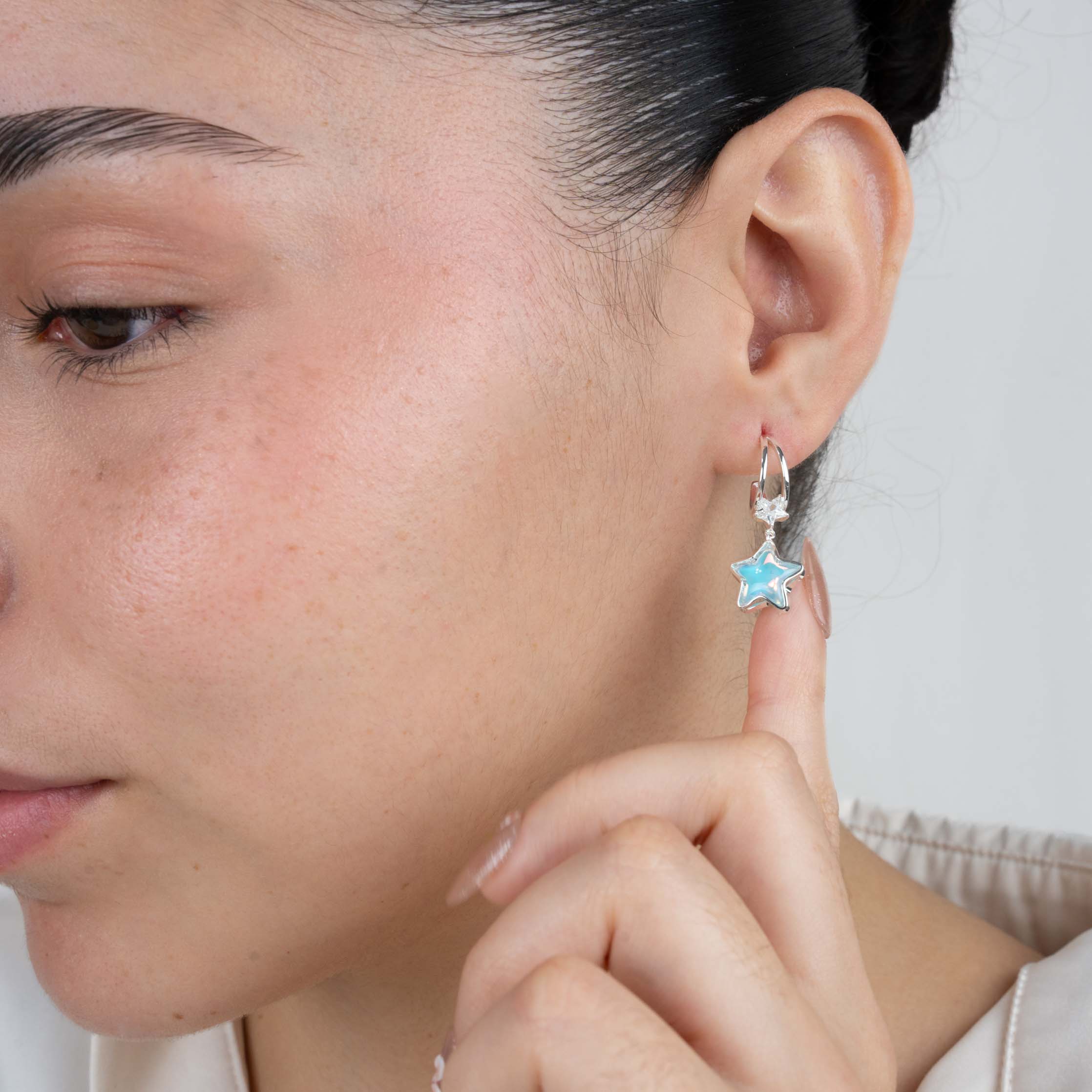 Blue Twinkle Earrings