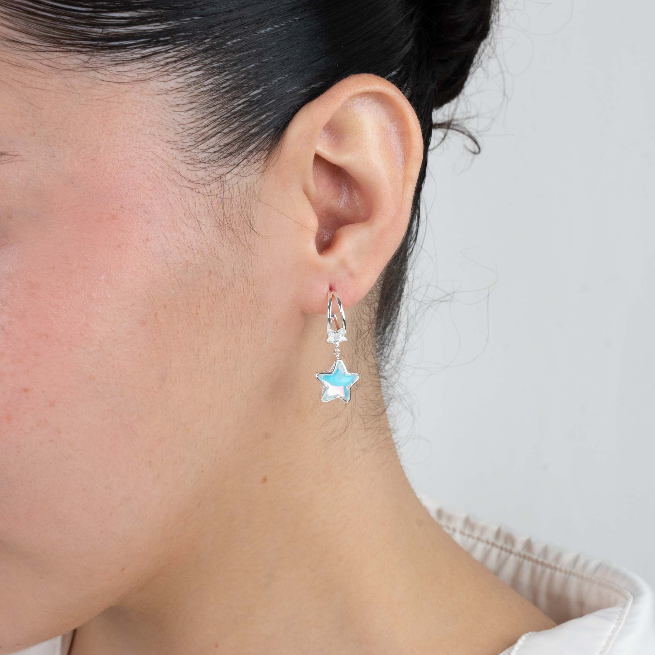 Blue Twinkle Earrings