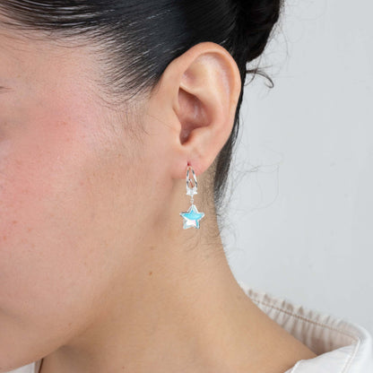 Blue Twinkle Earrings