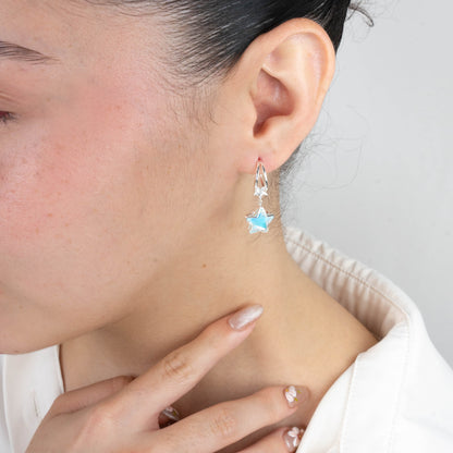 Blue Twinkle Earrings