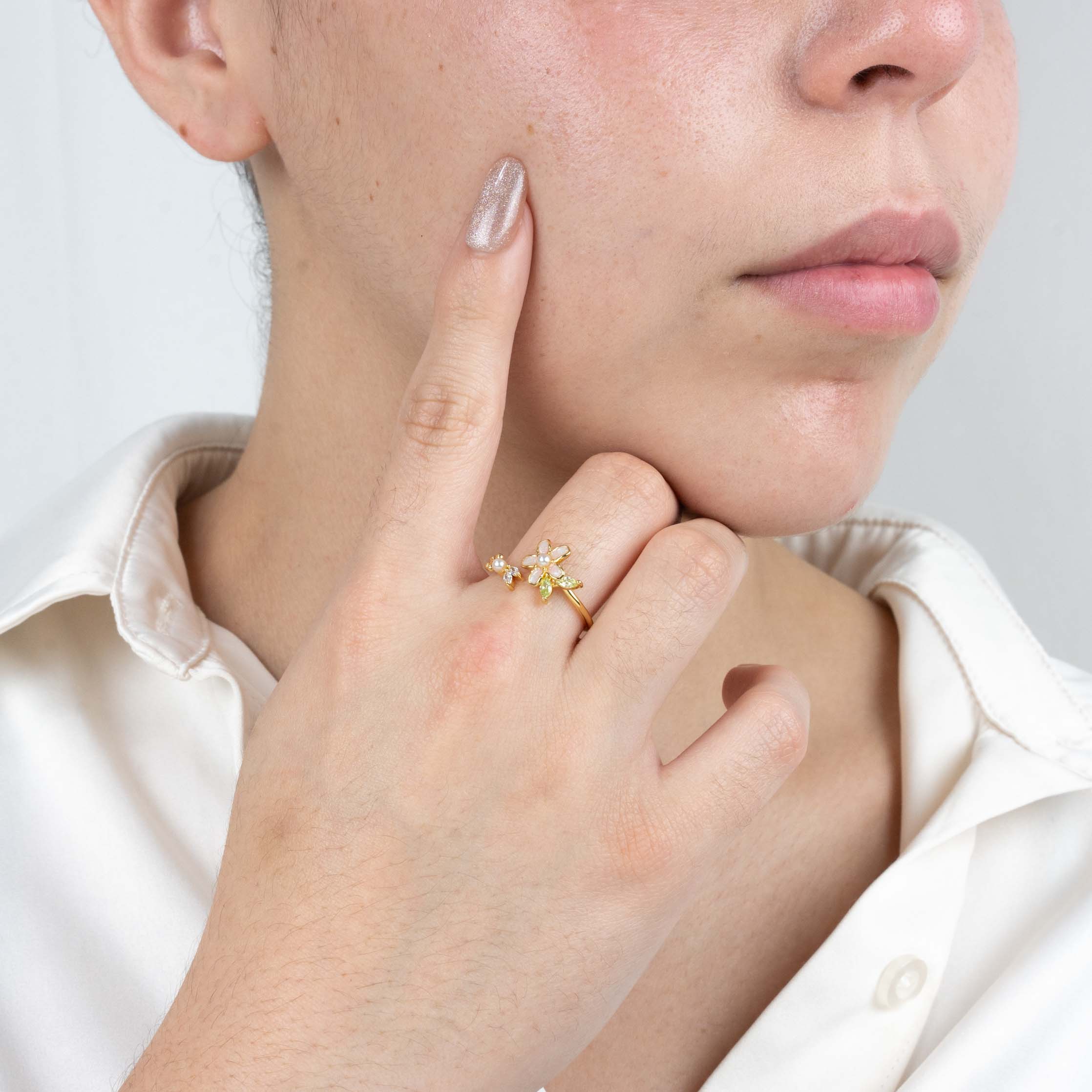 Blushing Sakura Ring
