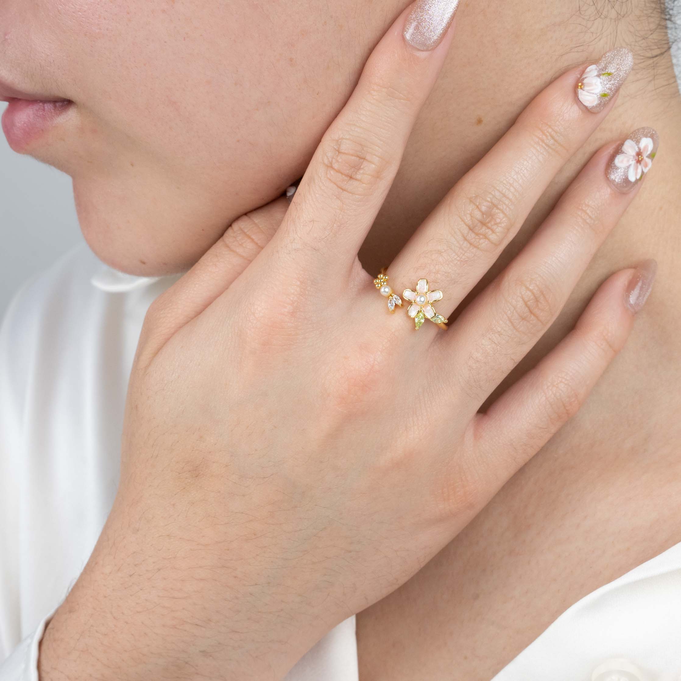 Blushing Sakura Ring