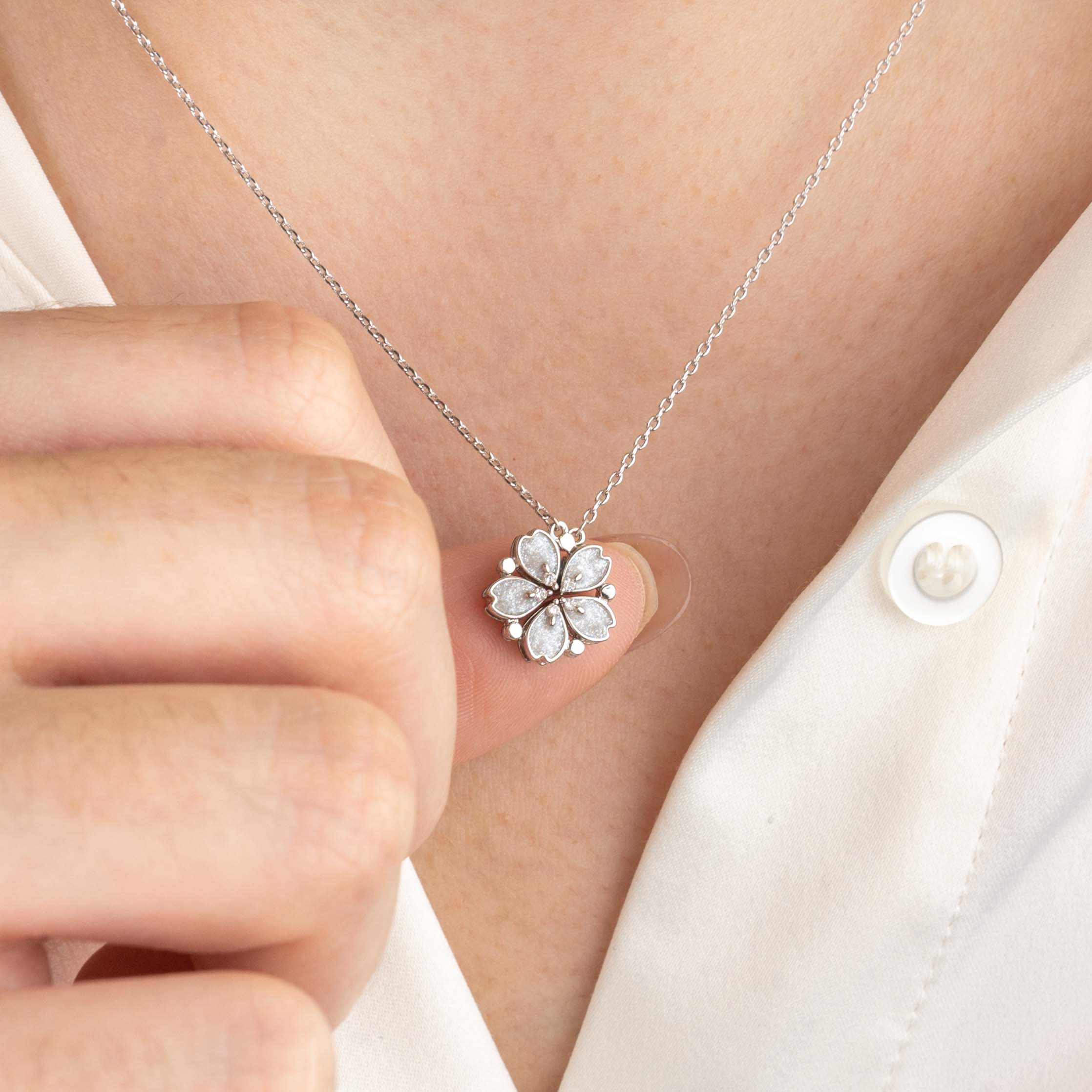Changing Sakura Necklace