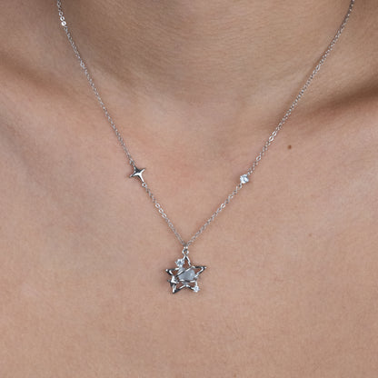 Silver Starlight Necklace