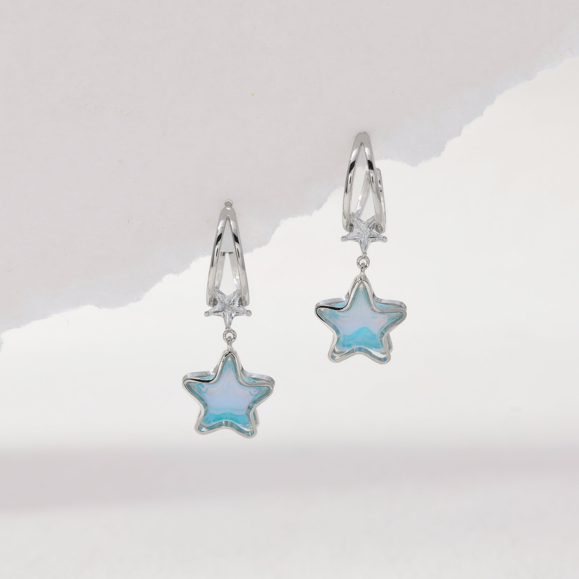 Blue Twinkle Earrings