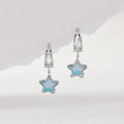 Blue Twinkle Earrings