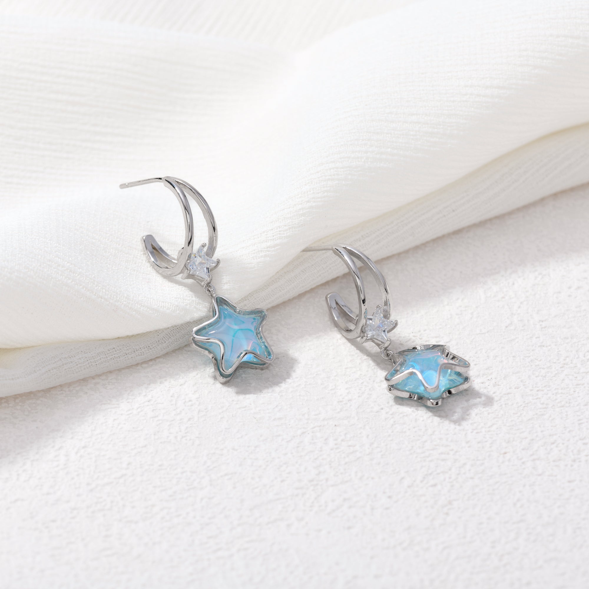 Blue Twinkle Earrings