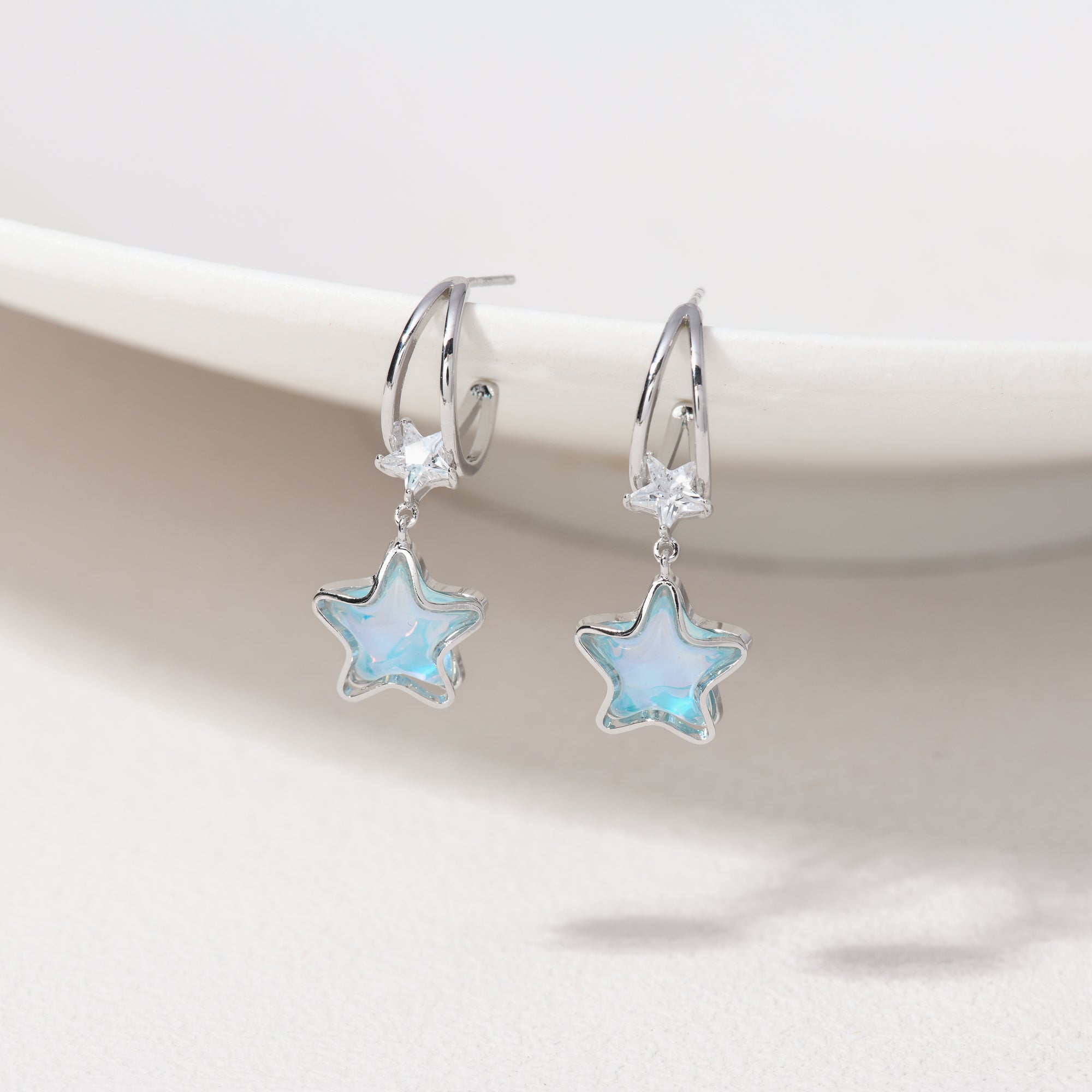 Blue Twinkle Earrings