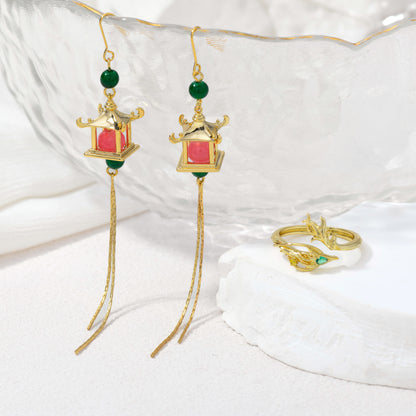 Green guardian ring – detail view