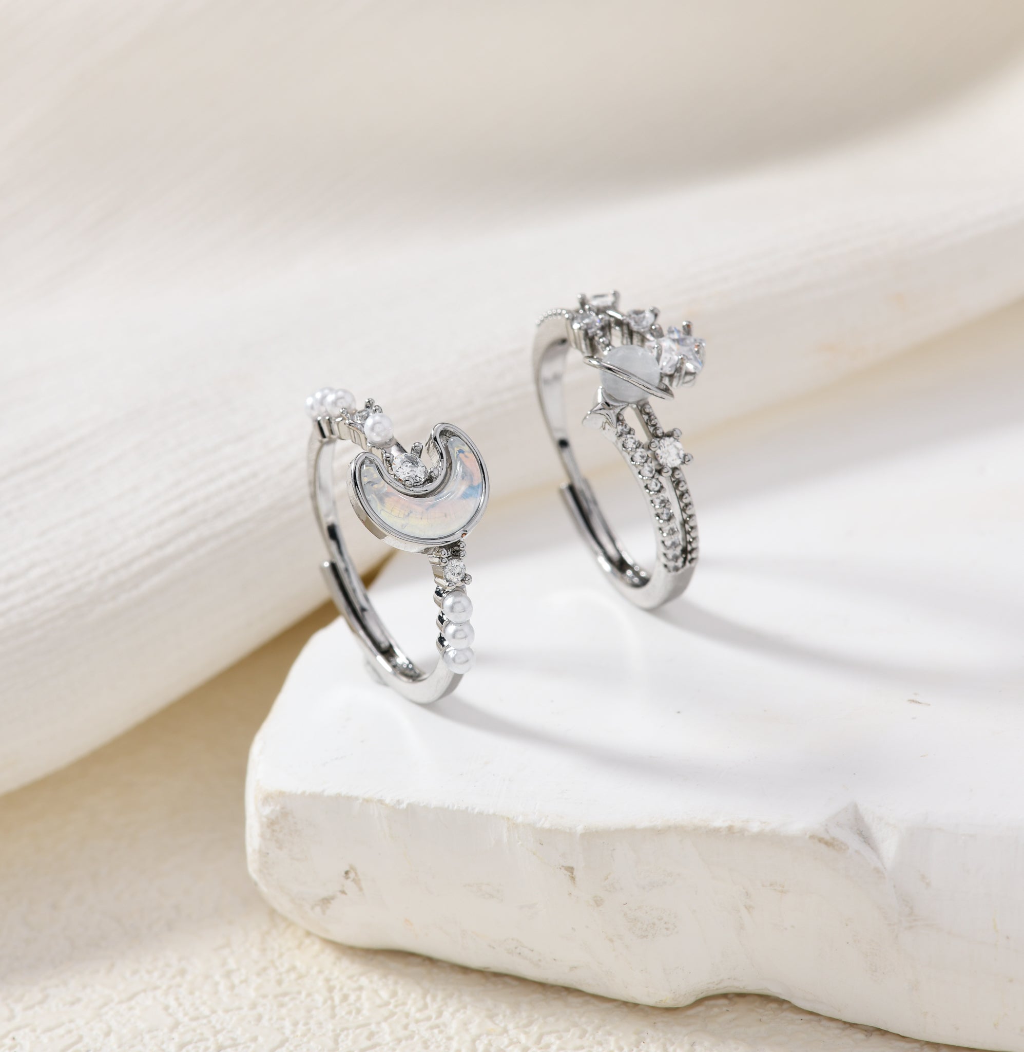 Moonbeam Ring