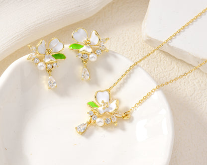 Golden Bloom Studs