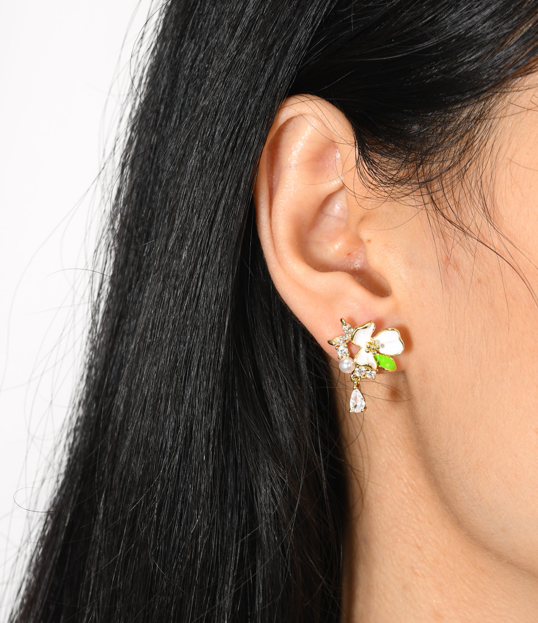Golden Bloom Studs