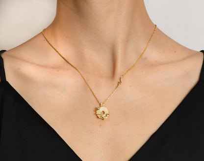 Imitation Jade Necklace