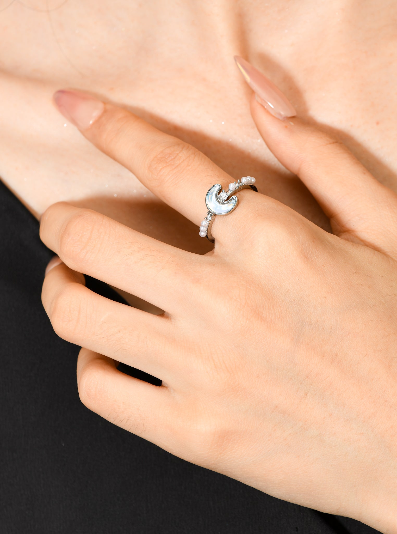 Moonbeam Ring