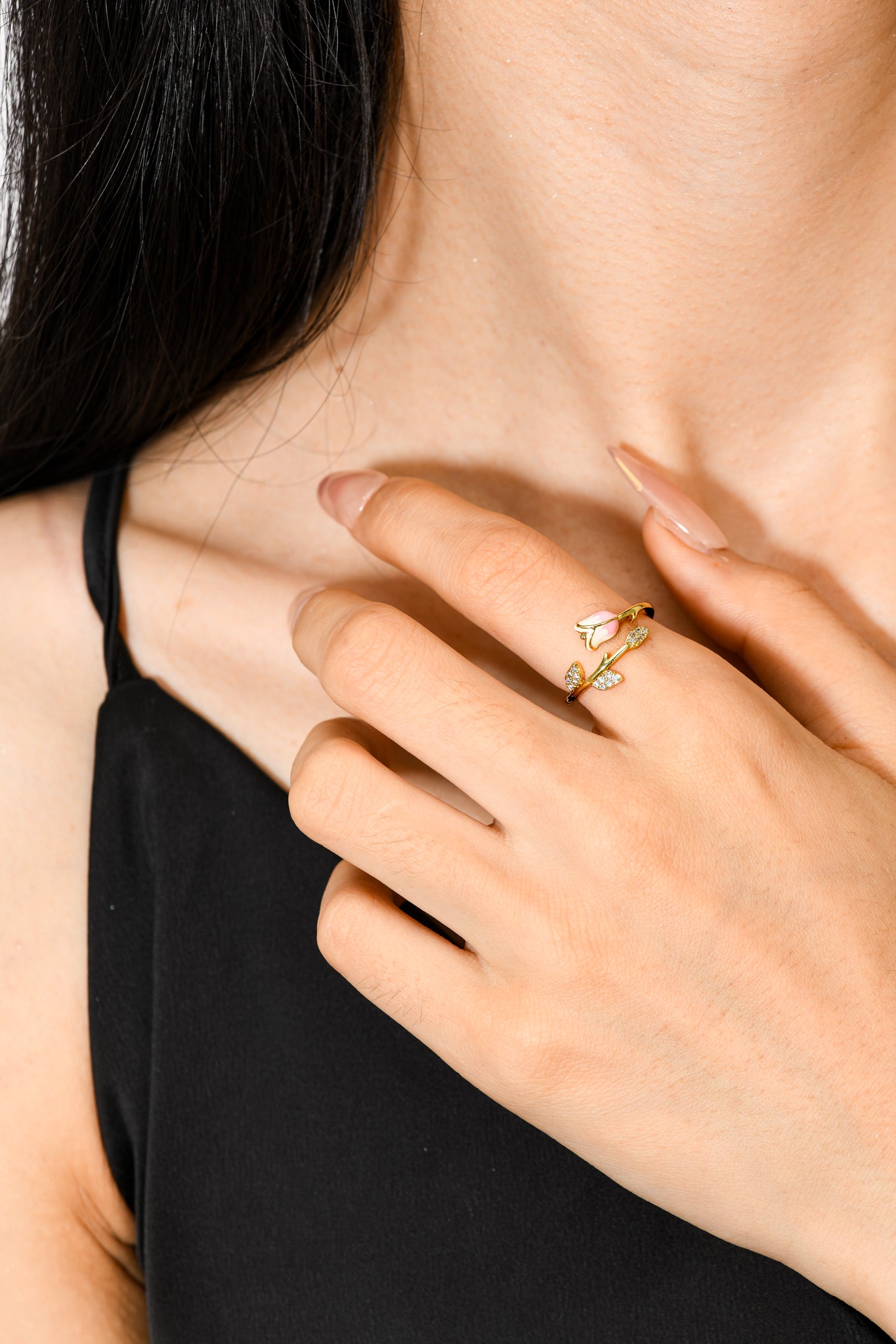 Golden Tulip Ring