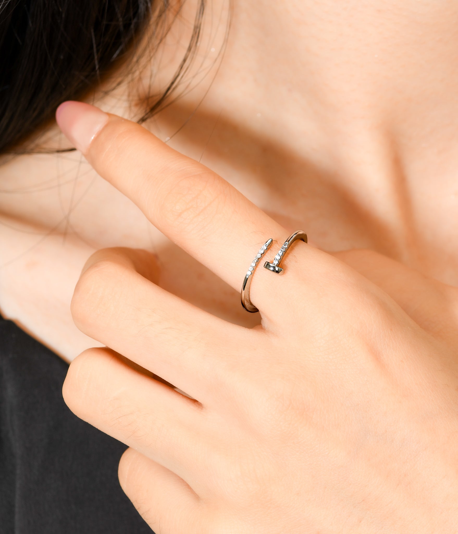 Twisted Nail Ring