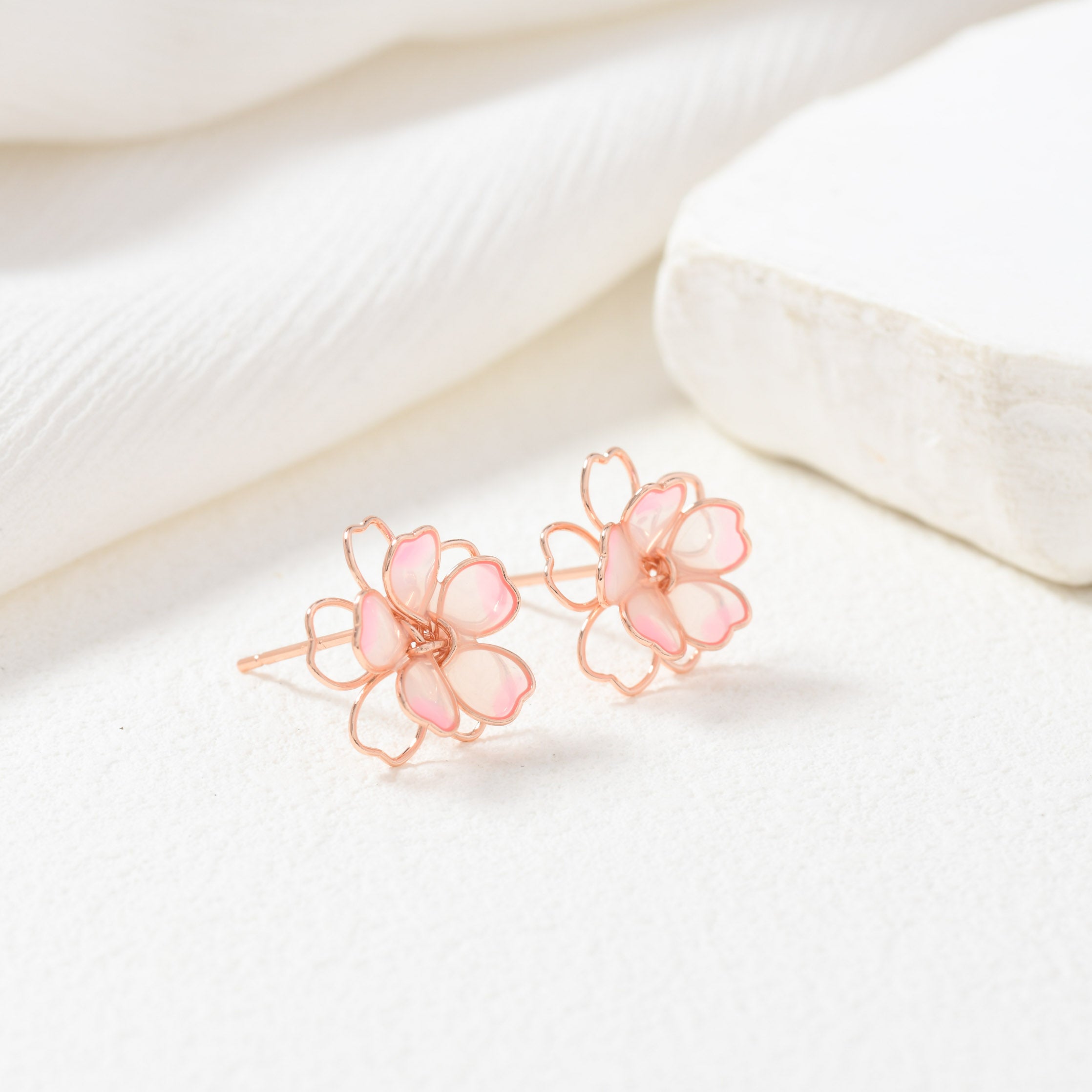 Exquisite Sakura Studs