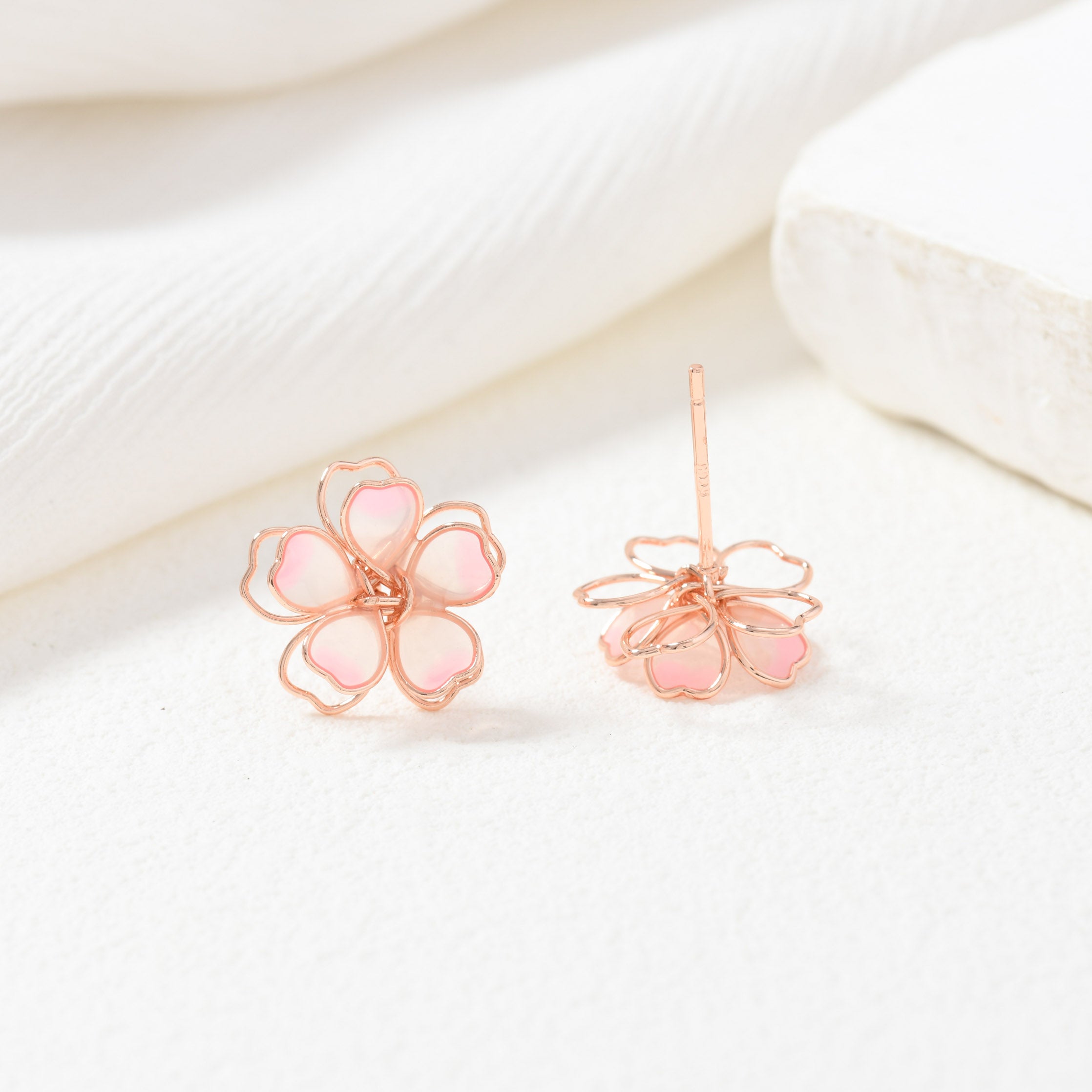 Exquisite Sakura Studs